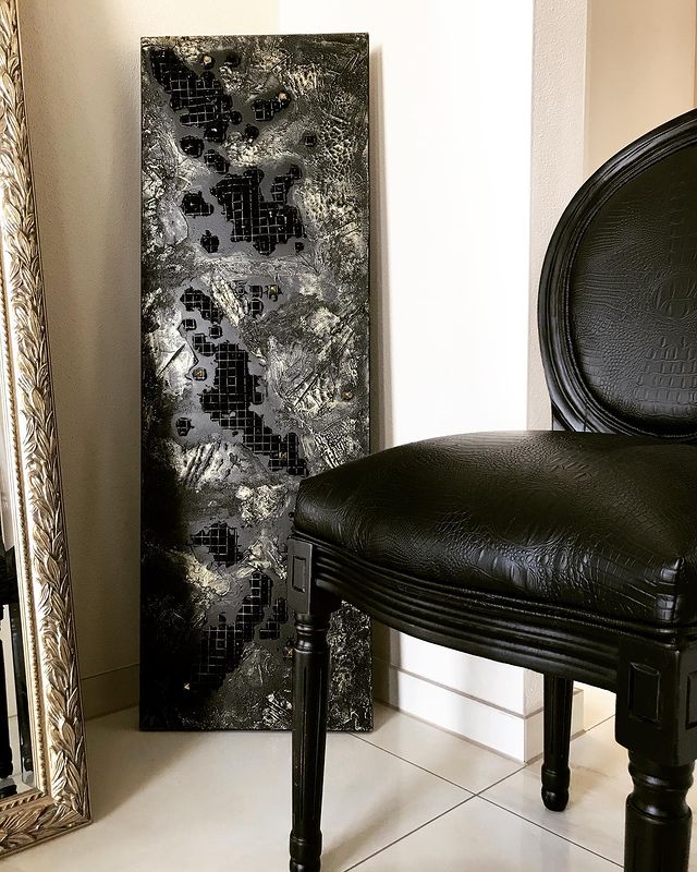 Schwarze Panther 120×40