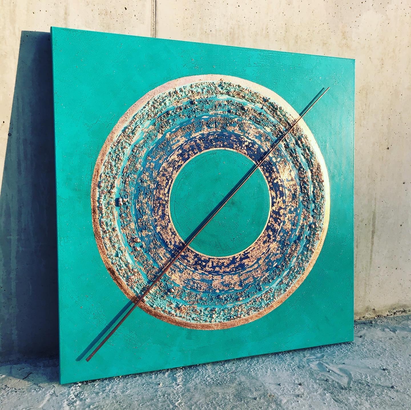 Ensö, 100×100 cm