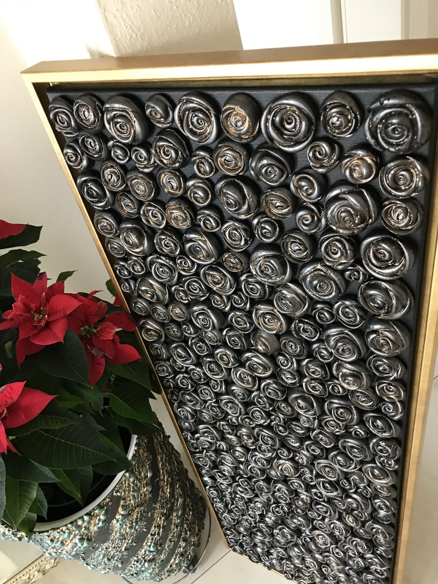 Rosensymphonie im Dunkeln 30x150cm